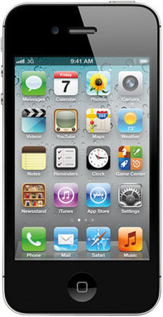 Смартфон APPLE iPhone 4S 16GB Black - Бийск