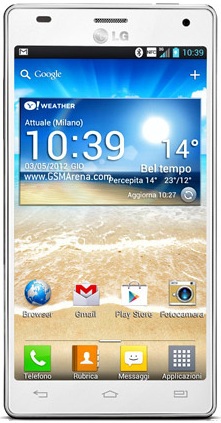 Смартфон LG Optimus 4X HD P880 White - Бийск