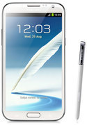 Смартфон Samsung Samsung Смартфон Samsung Galaxy Note II GT-N7100 16Gb (RU) белый - Бийск